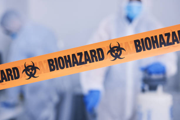 Professional Blood Cleanup technician working in Portola Valley, CA